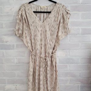 Midi Lightweight Tie Dress NWT